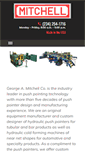 Mobile Screenshot of mitchellmachinery.com